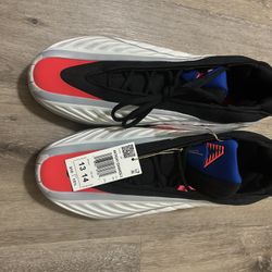 adidas Anthony Edwards AE 1 Low Top Sneaker L20002 Black Red White Blue