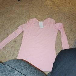 Pink Long Sleeve Shirt 