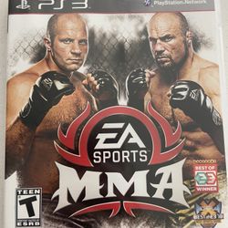 EA SPORTS MMA - PLAYSTATION 3 PS3 VIDEO GAME - COMPLETE WITH MANUAL