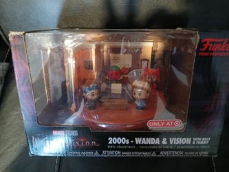 Funko Mini Moments 2000s-Wanda & Vision with Billy & Tommy