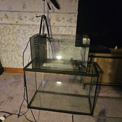 2 different fish tanks 