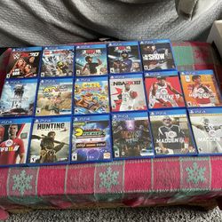 Ton Of PS4 Games