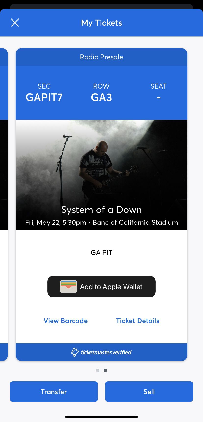 System of a Down tickets