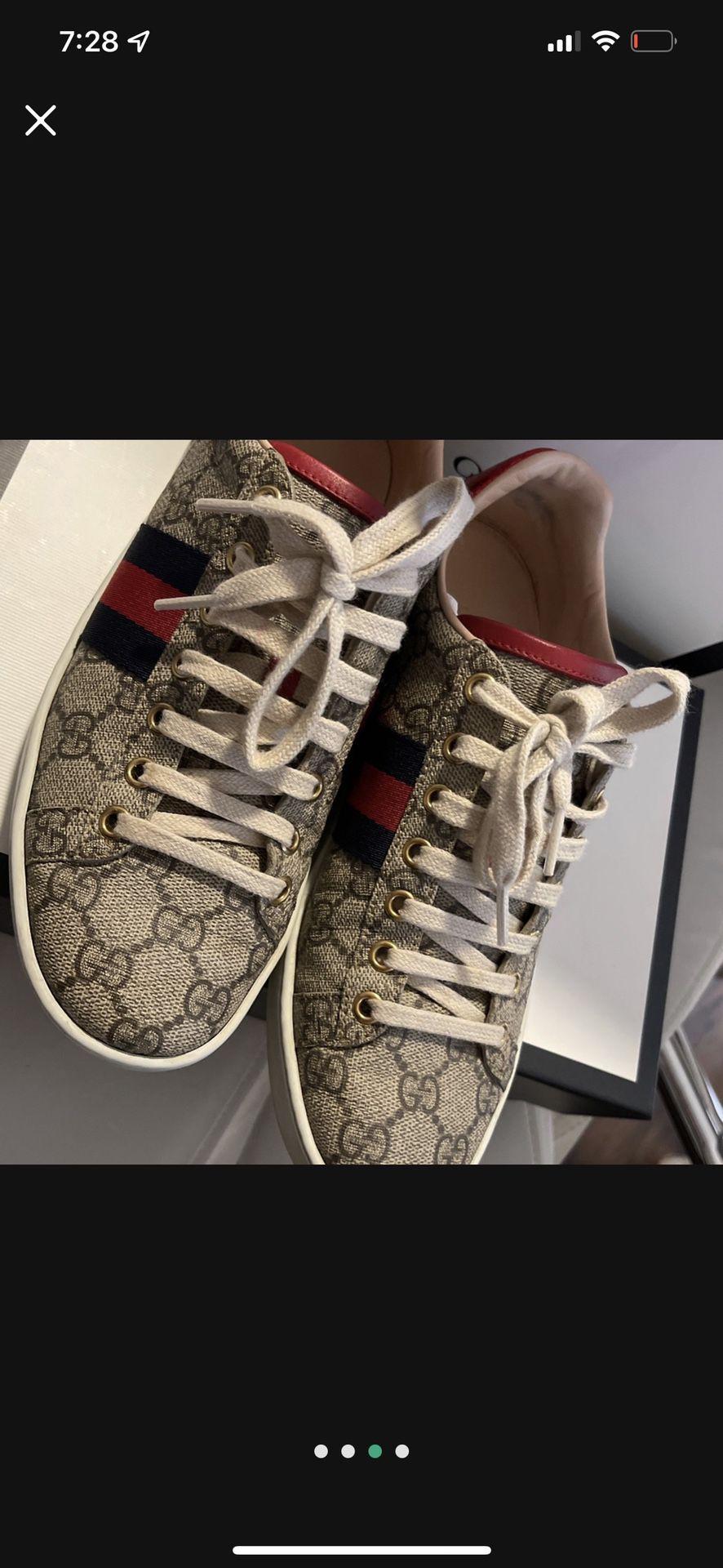 Gucci Womens Sneaker Size 37