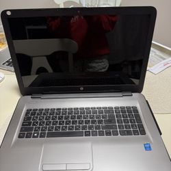 HP Laptop 17” For Parts Brand New Battery  No Hard Driver 