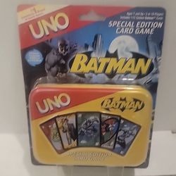BRAND NEW SEALED Batman Special Edition Uno Card Game-Sababa Toys 2005