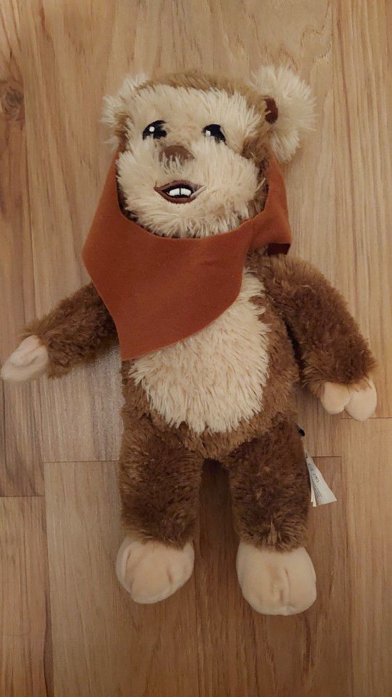 Build A Bear Star Wars Ewok Plush Retired Stuffed Animal 12 Inches