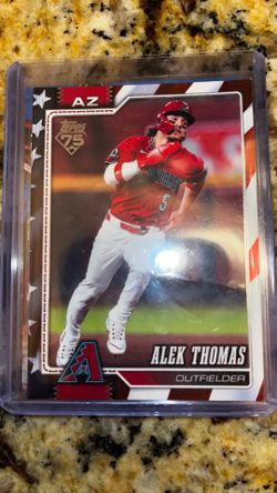 Alek Thomas Topps Independence Day Foil 17/76