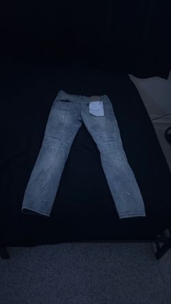 Purple jeans