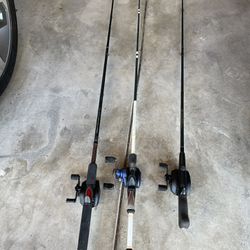 Bait casting Rod And Reel Combos