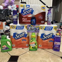 $35 Household Bundle. Gain Detergent Will Be Original Scent 