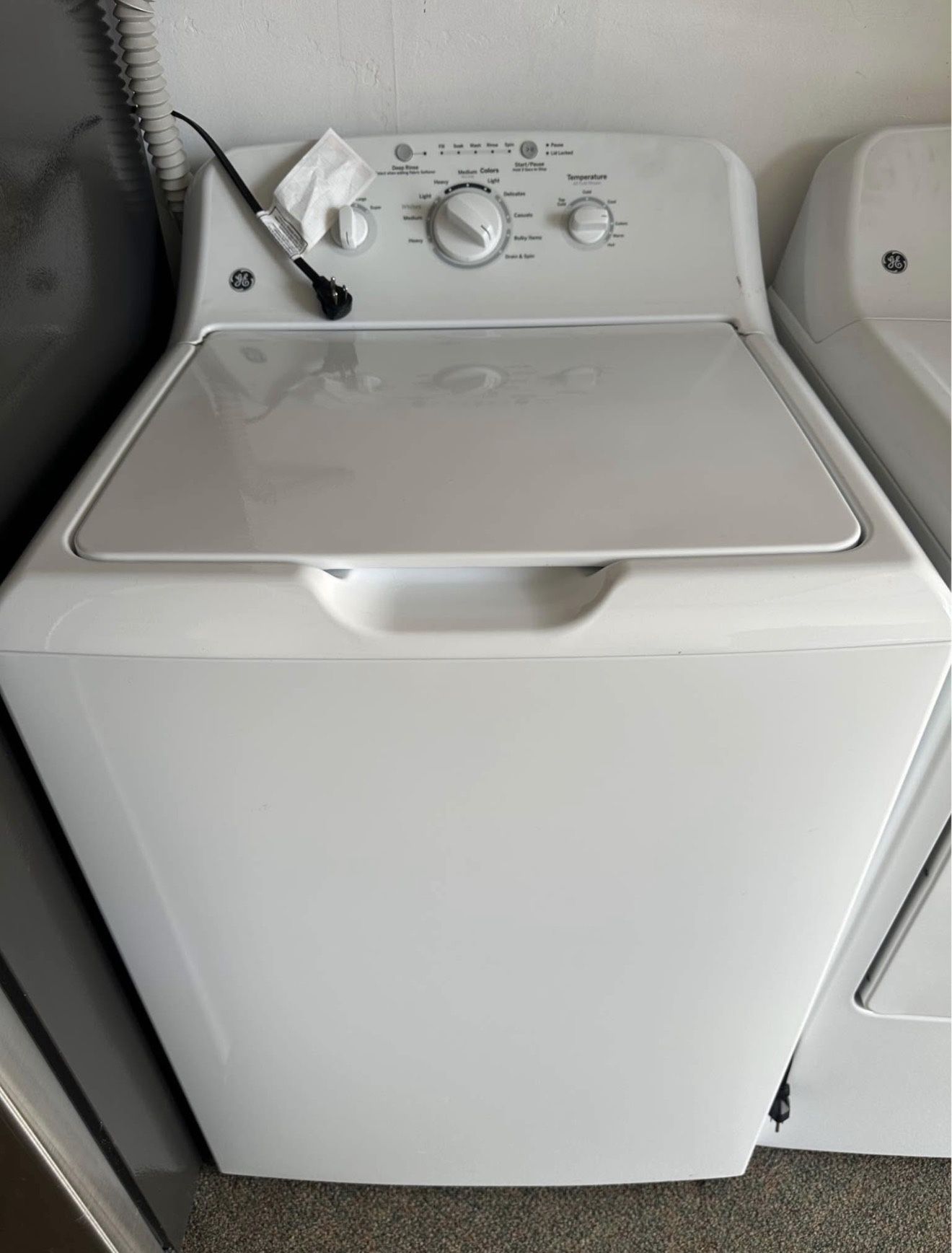 GE Washer And dryer Gas 