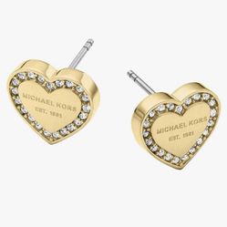 Michael Kors Gold-Tone Stud Earrings