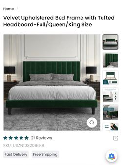 Velvet BedFrame