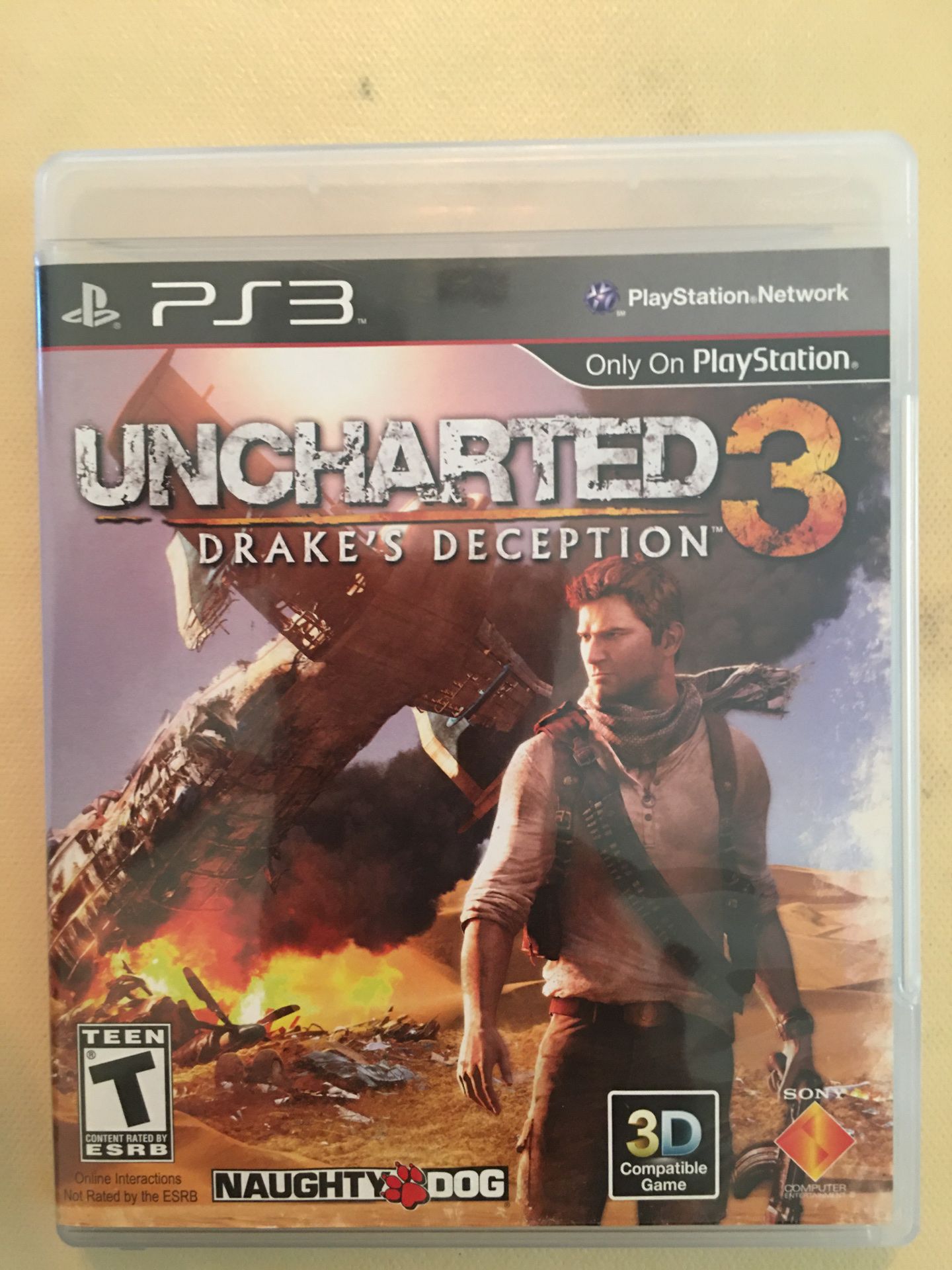 Sony PlayStation ps3 uncharted 3