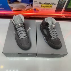 Jordan Retro 5 Wolf Grey