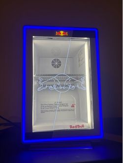 Red Bull mini fridge