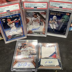 Baseball football card lot