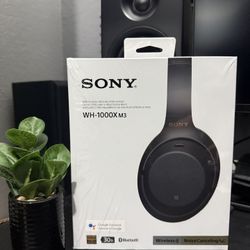 Open Box! Sony WH1000XM3 Noise Cancelling Headphones Black ANC