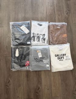 Chrome, ERD, Gallery Dept. Shirts