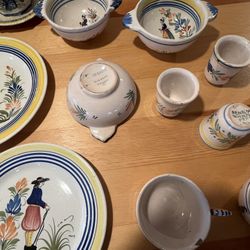 Henriot Quimper Collection - France , 