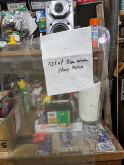 Chevy Square Body 1973 And Up Rear Window Glass