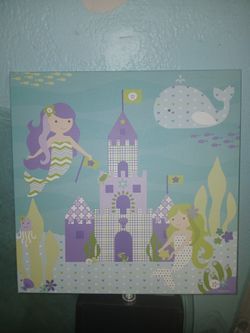  Mermaid Wall Art 
