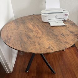 Small round dining table 