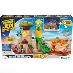 Star Wars: Young Jedi Adventures Tenoo Jedi Temple, 20-Inch-Tall Playset