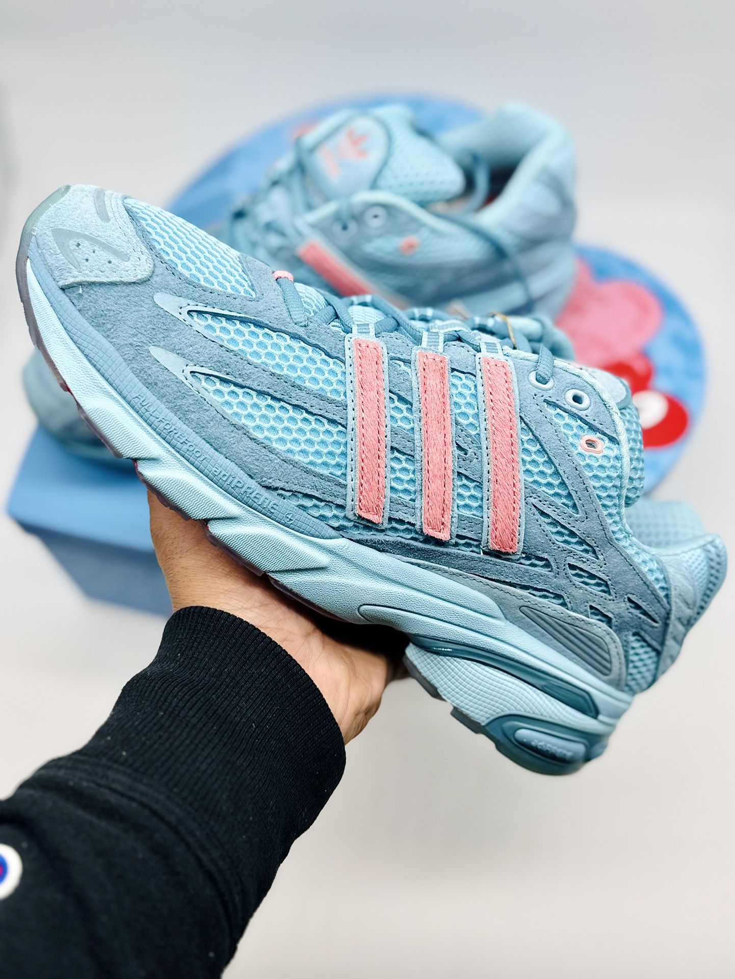 Size 11.5 - Unheardof x Adidas Cushion 3 Blue Bliss