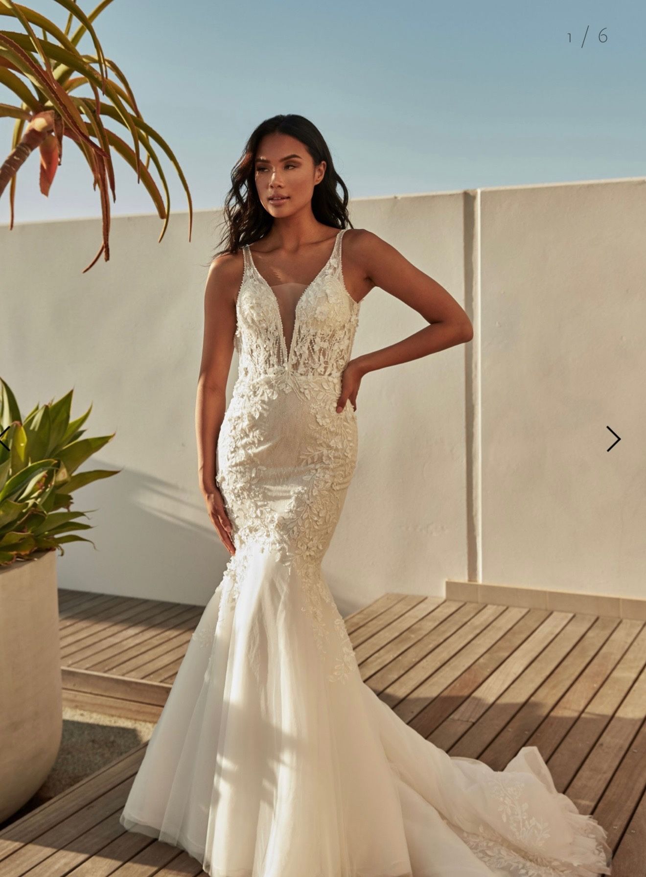 Zavana couture #zc9400 Santorini Dreaming collection Wedding Gown