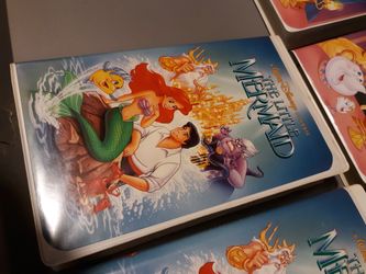 Disney Little Mermaid Black Diamond Vhs Discontinued Cover 