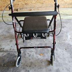 Walker With Seat