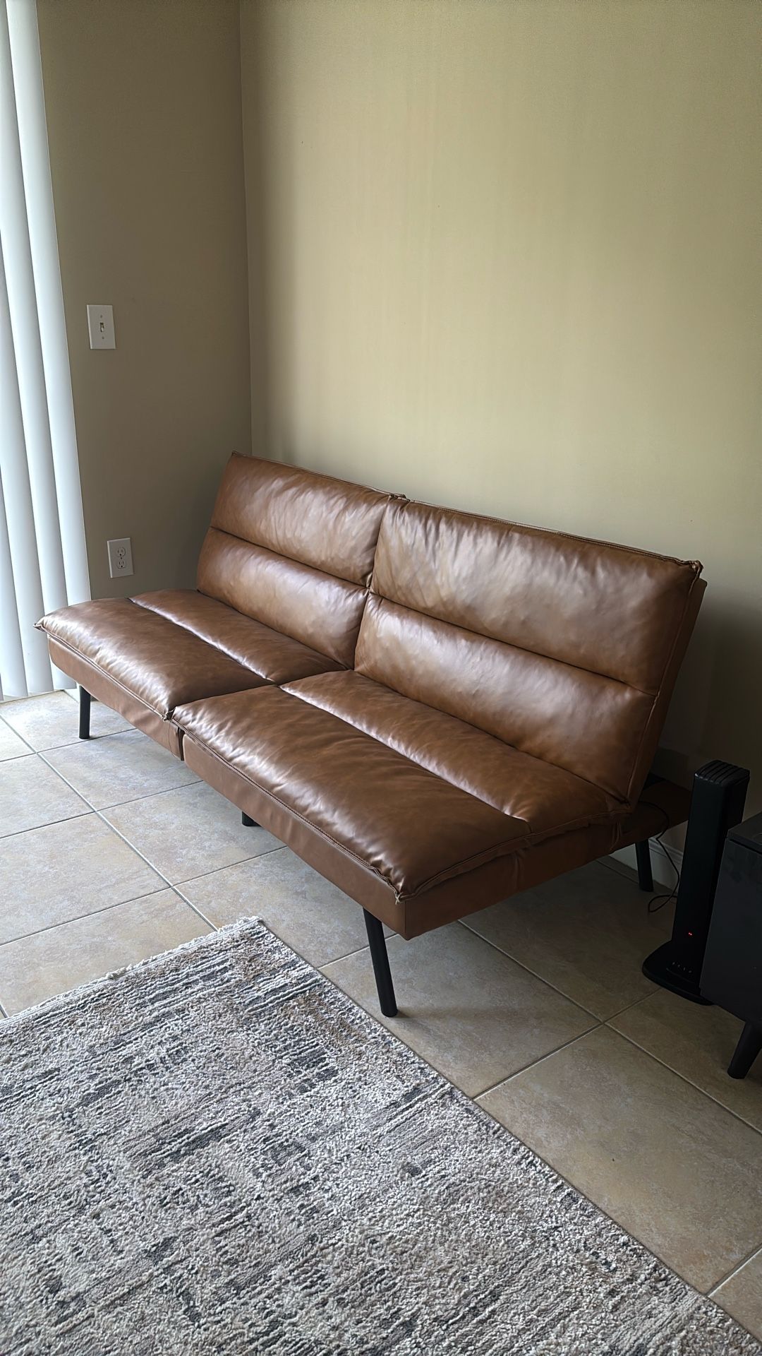 Leather Futon
