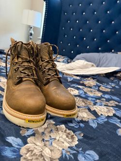 Justin boots men steel toe ….12
