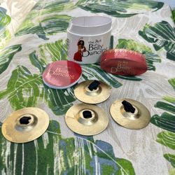 Vintage The Art of Belly Dancing Kit Instruction Booklet Finger Cymbals Middle Eastern Dance