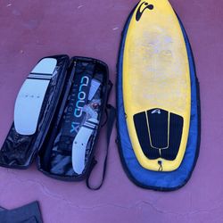 Cloud 9 Surf Foil , Amundson Prone Board