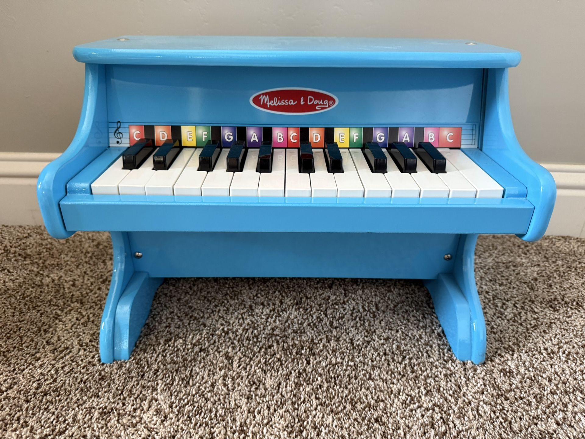 Melissa & Doug Learn To Play Piano Blue