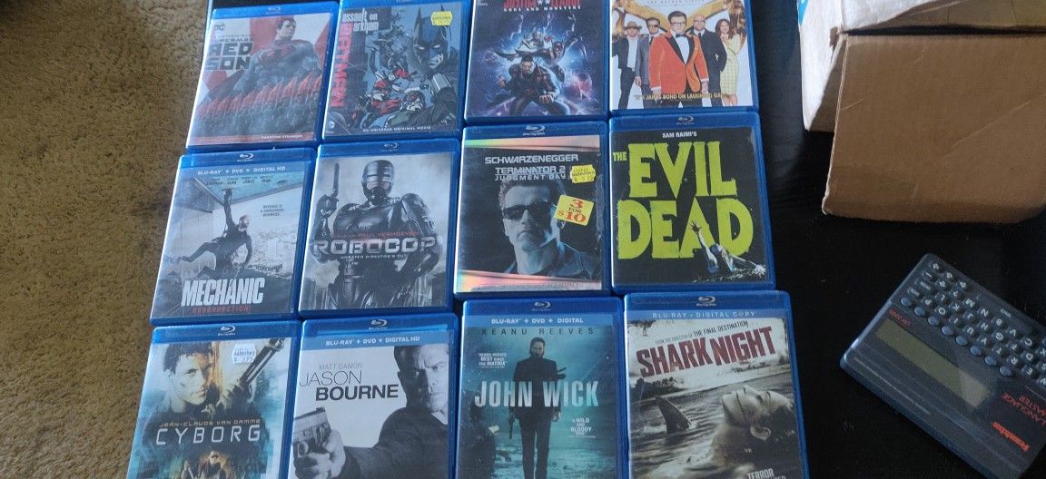 Blu-ray 📀's 🔸 All 1️⃣2️⃣ FoR 💲1️⃣0️⃣