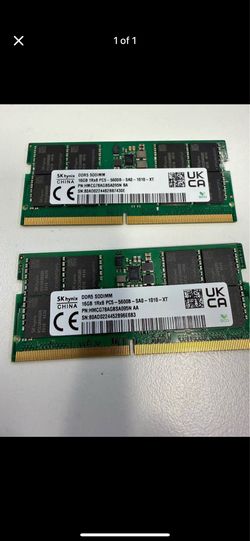 32GB DDR5 Laptop Ram high speed 5600 mhz