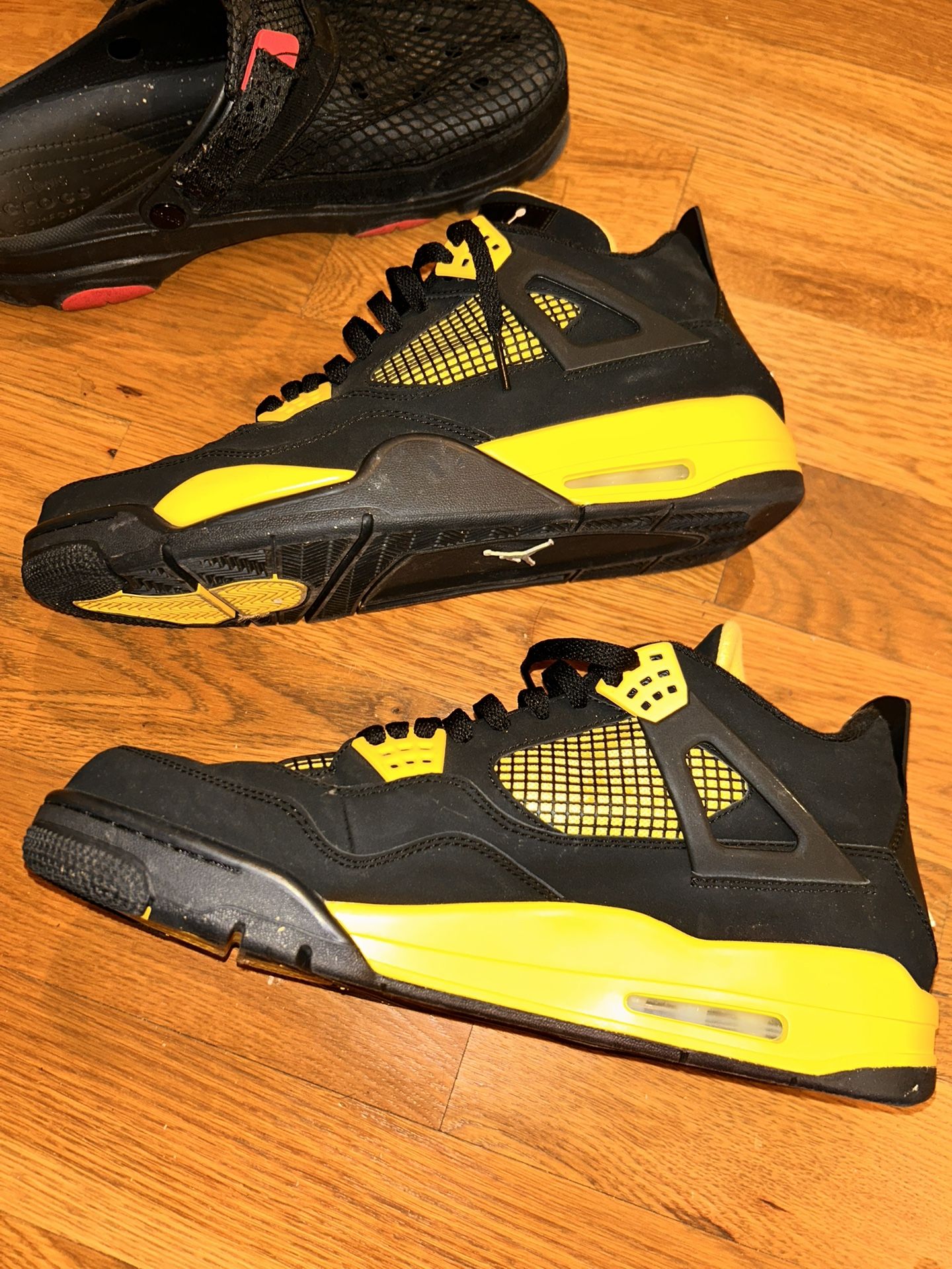 Air Jordan 4s “Thunder”