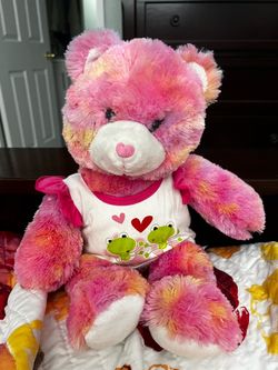 Pink Tie-Dye Stuffed Build a Bear with Outfit