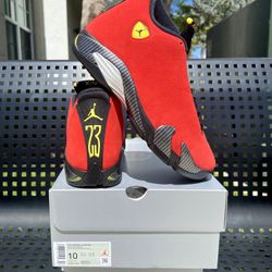 Jordan 14 Retro Ferrari Sz 10 2025 NEW Brick