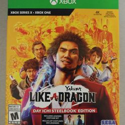 Yakuza Like a Dragon Day Ichi Steelbook Edition XBox Series X  