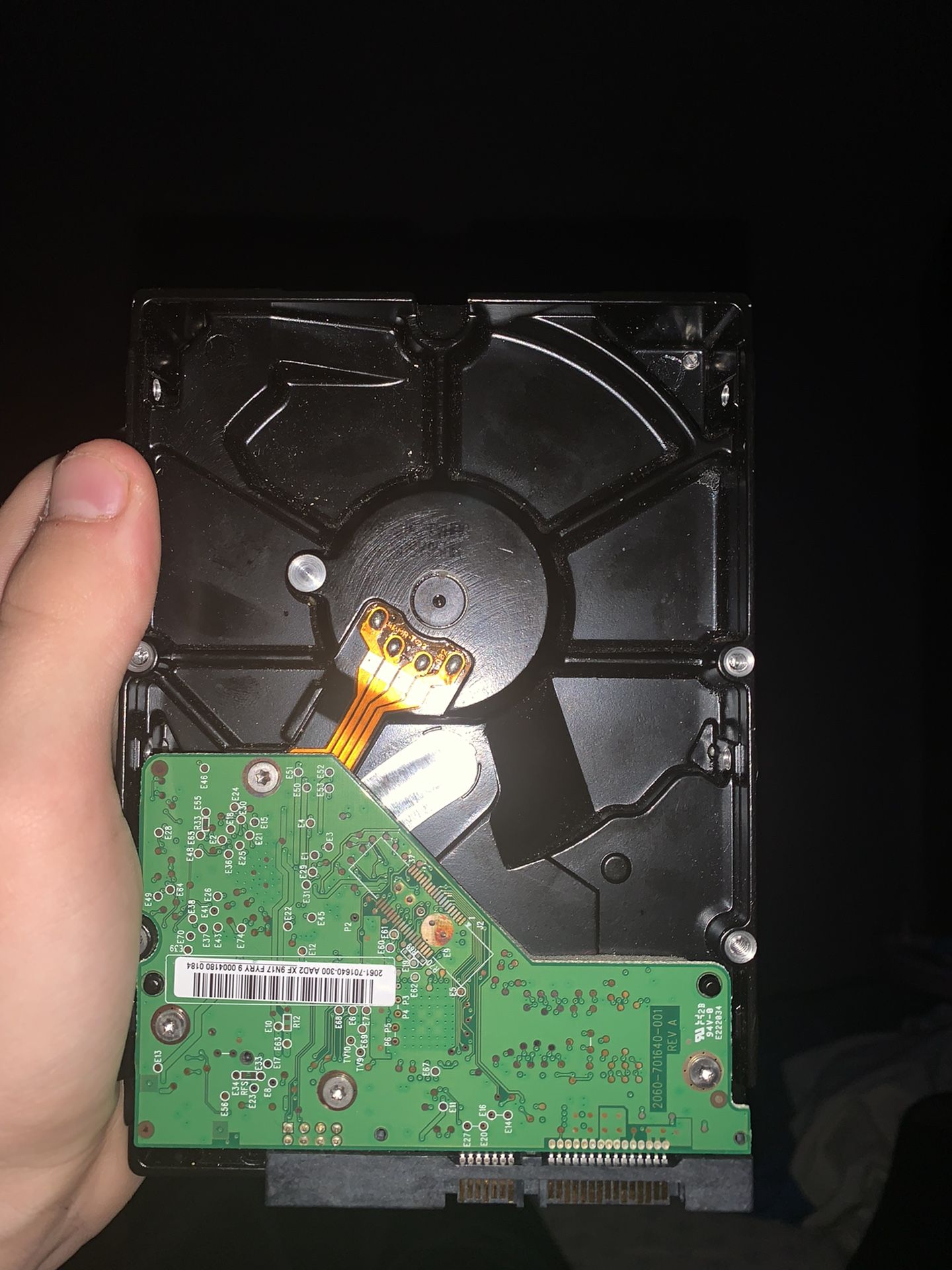 Western Digital 500gb Hard Drive 