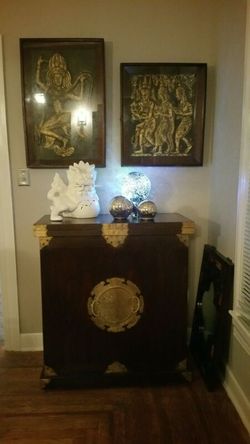 Antique Korean Liquor Cabinet