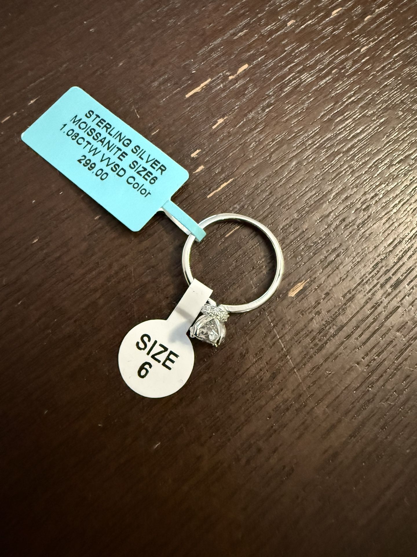 Sterling Silver Size 6 Ring