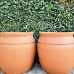 Set of 2 Extra Large Arezzo Pot Planters