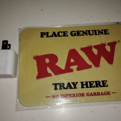 Raw Tray Sticker