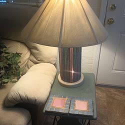 Coffee Table End Table Lamp